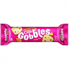 Britannia Gobbles Cake Fruity Fun 100Gm